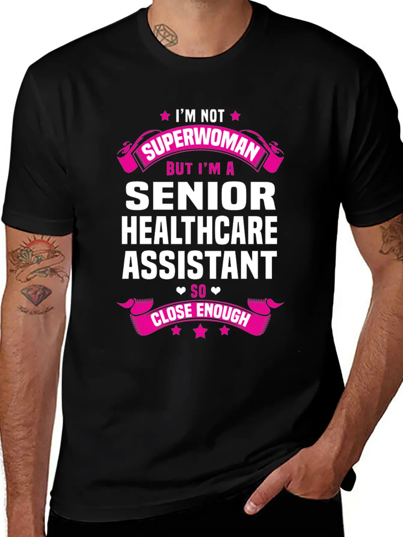 Senior Healthcare Assistant Classic Cotton Tee – Unisex Comfort For Any Season