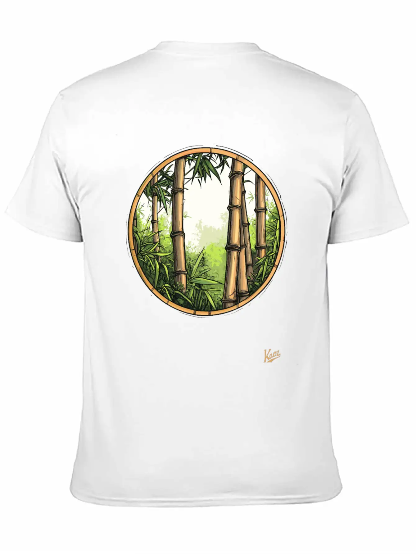 Serene Bamboo Forest Essential Cotton Tee For Daily Outfits – Unisex Style