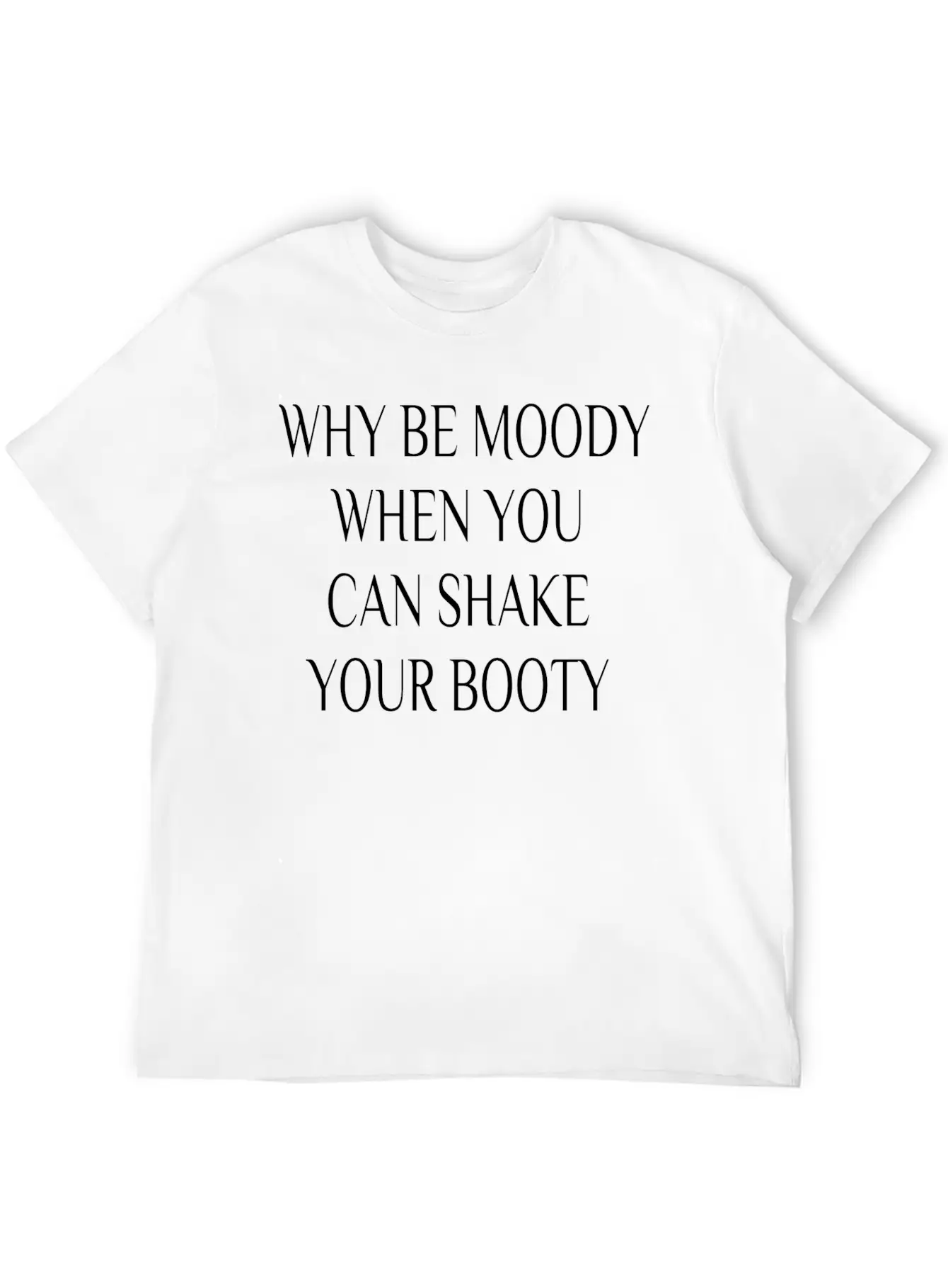SHAKE BOOTY Basic Graphic T-Shirt – Daily Comfort In Soft Cotton