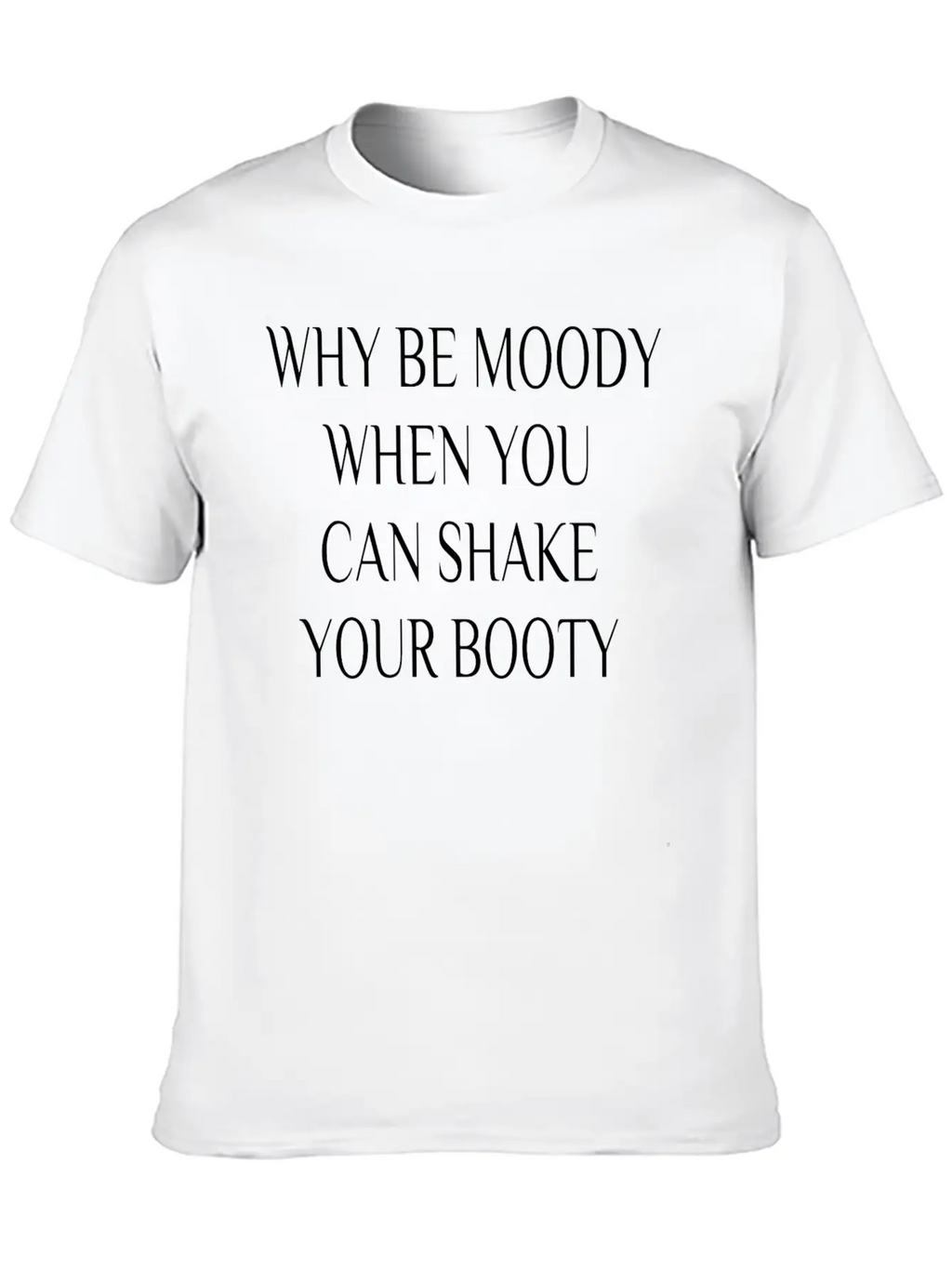 SHAKE BOOTY Basic Graphic T-Shirt – Daily Comfort In Soft Cotton