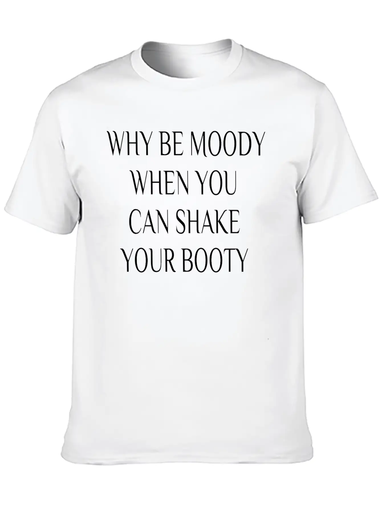 SHAKE BOOTY Basic Graphic T-Shirt – Daily Comfort In Soft Cotton