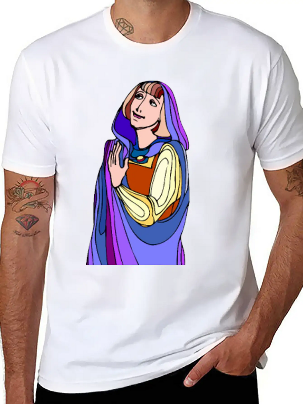 Shakespeare Characters Romeo (colour) Timeless Short Sleeve Tee – Comfy And Minimalist Design