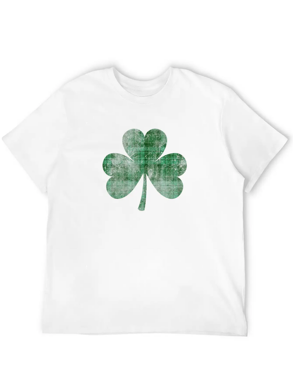 Shamrock Buffalo Plaid Flannel Tartan Green Clover Breathable Graphic T-Shirt – Perfect For Casual Days