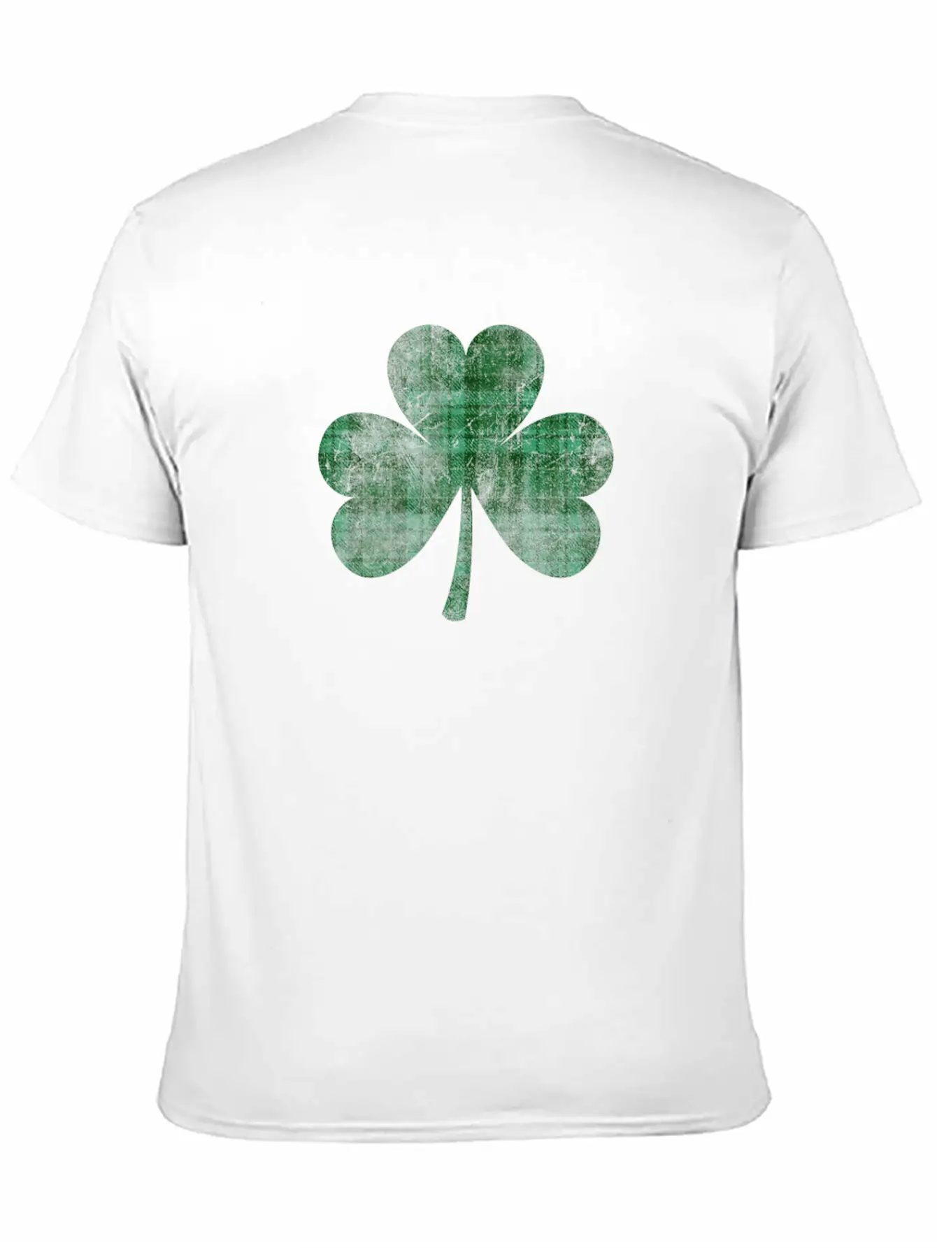 Shamrock Buffalo Plaid Flannel Tartan Green Clover Breathable Graphic T-Shirt – Perfect For Casual Days