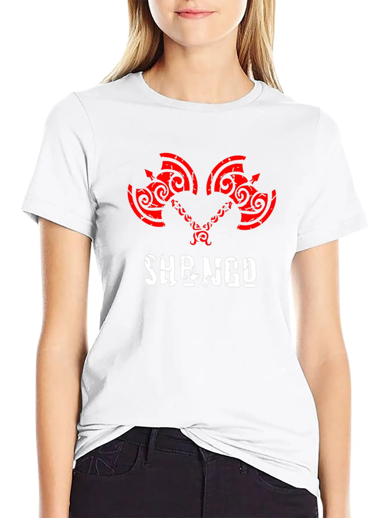 Shango Maferefun Orisha Yoruba Religion Africa Basic Graphic T-Shirt – Daily Comfort In Soft Cotton