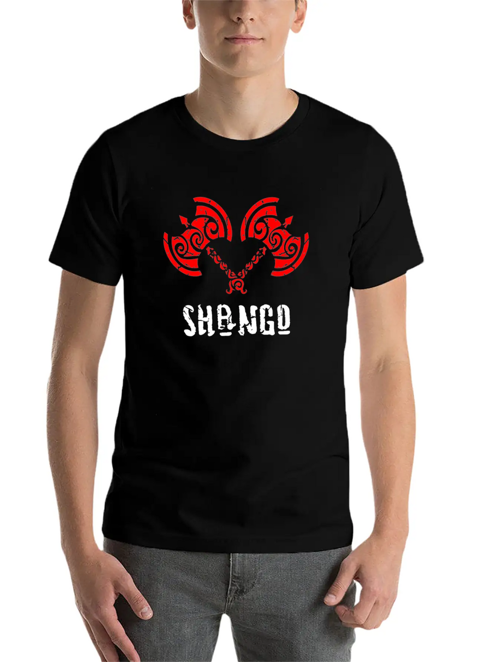 Shango Maferefun Orisha Yoruba Religion Africa Basic Graphic T-Shirt – Daily Comfort In Soft Cotton