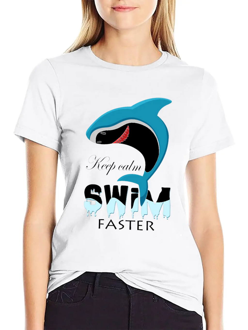 Shark Basic Graphic T-Shirt – Daily Comfort In Soft Cotton