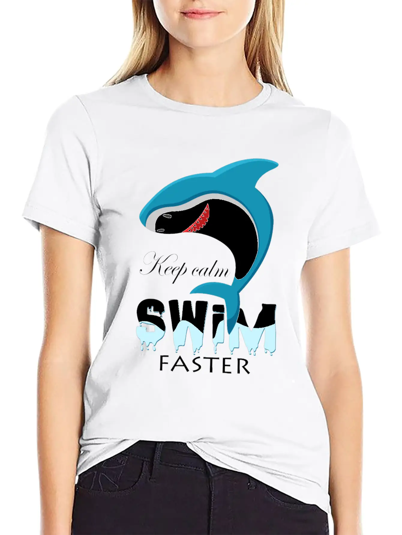 Shark Basic Graphic T-Shirt – Daily Comfort In Soft Cotton