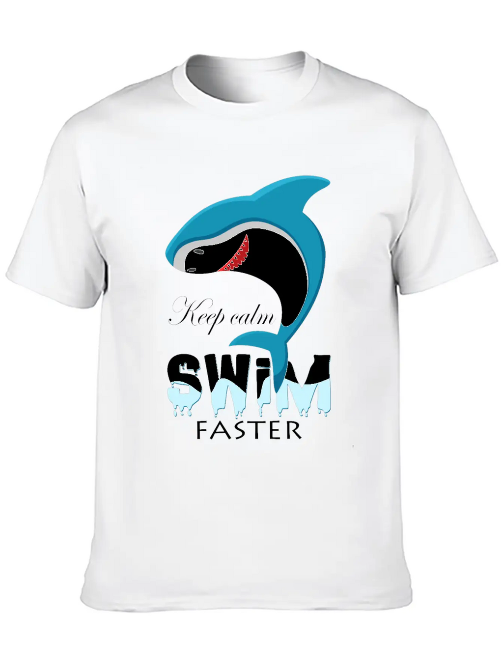 Shark Basic Graphic T-Shirt – Daily Comfort In Soft Cotton