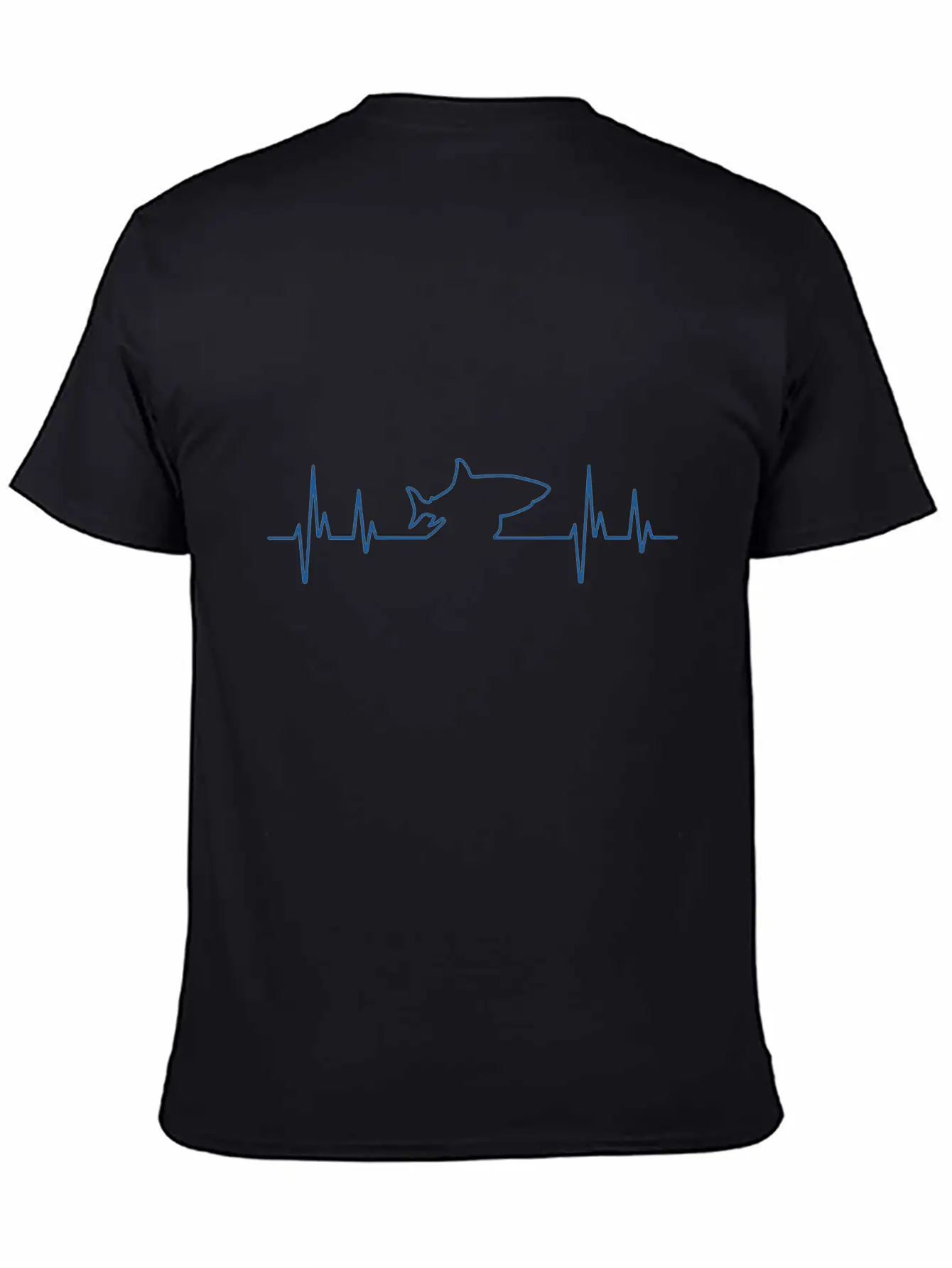 Shark Beat Basic Graphic T-Shirt – Daily Comfort In Soft Cotton
