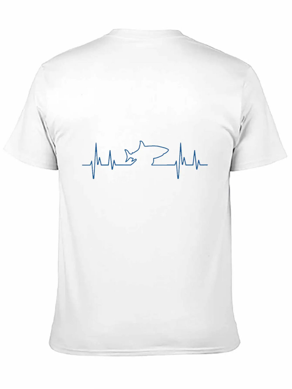 Shark Beat Basic Graphic T-Shirt – Daily Comfort In Soft Cotton