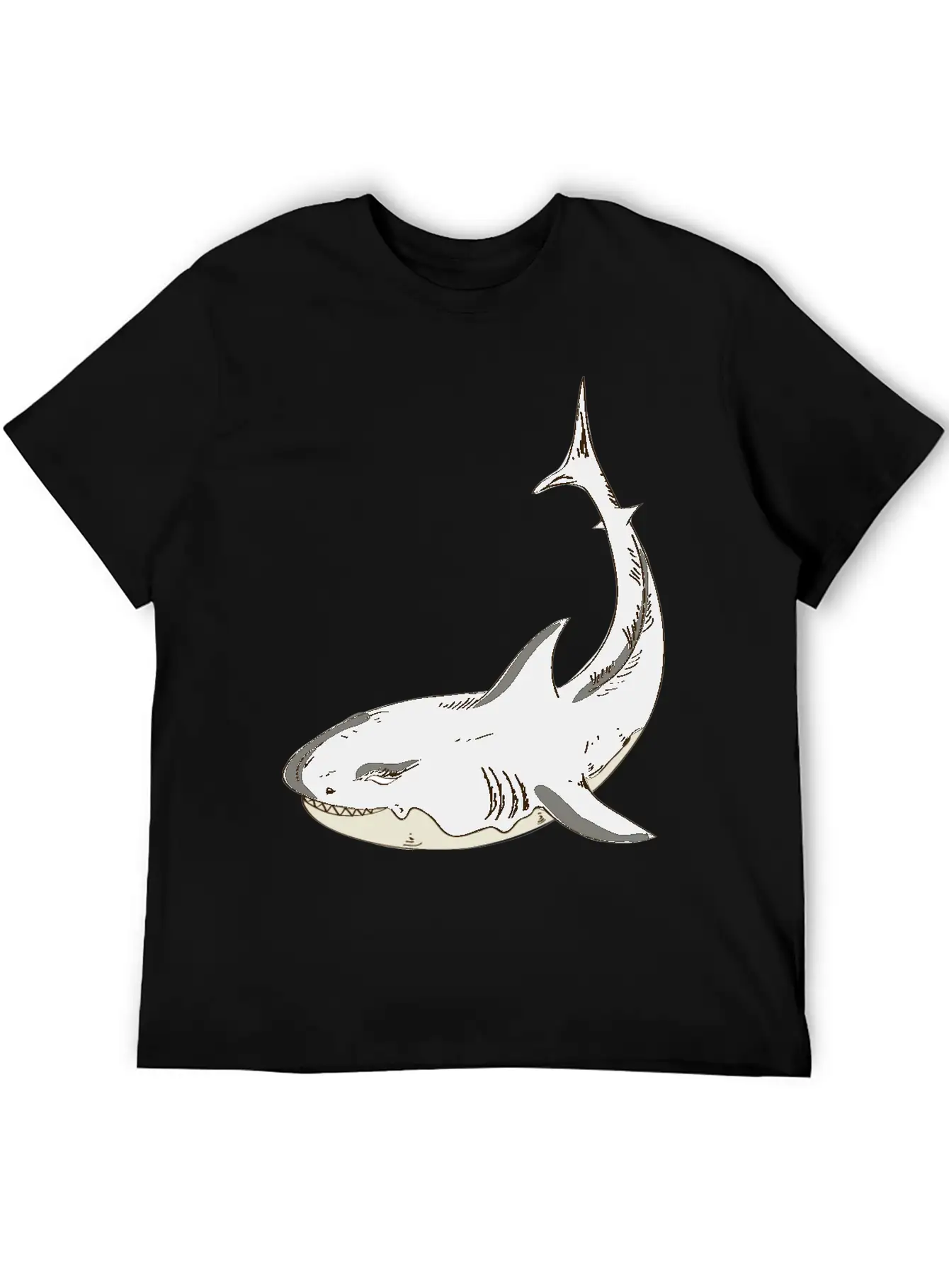 Shark Classic Cotton Tee – Unisex Comfort For Any Season
