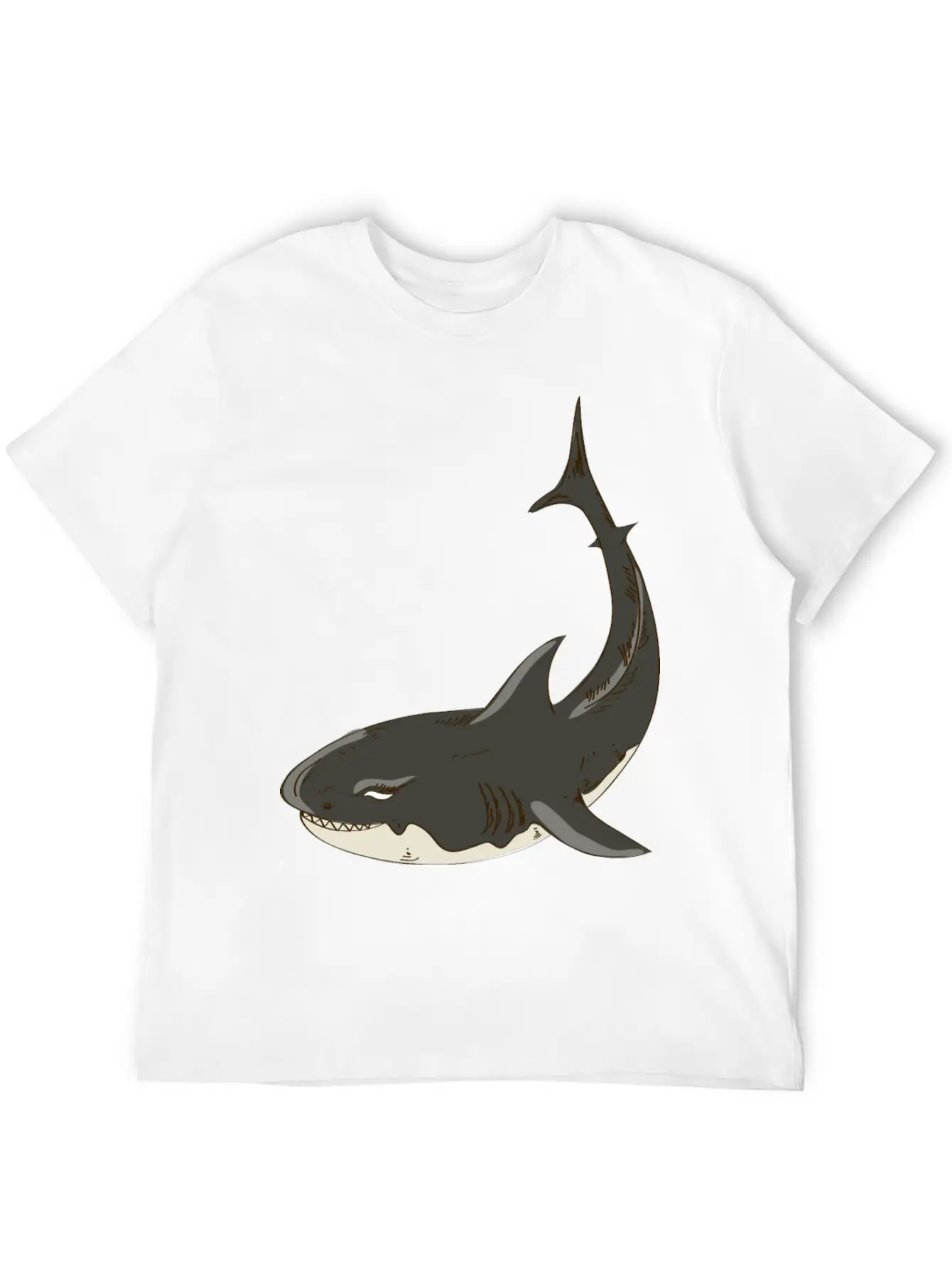 Shark Classic Cotton Tee – Unisex Comfort For Any Season