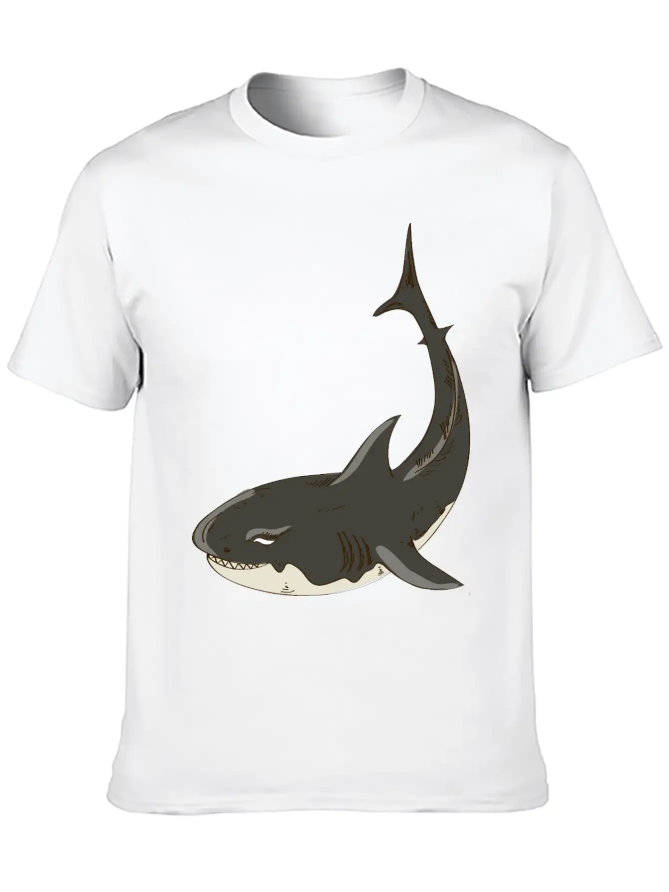 Shark Classic Cotton Tee – Unisex Comfort For Any Season