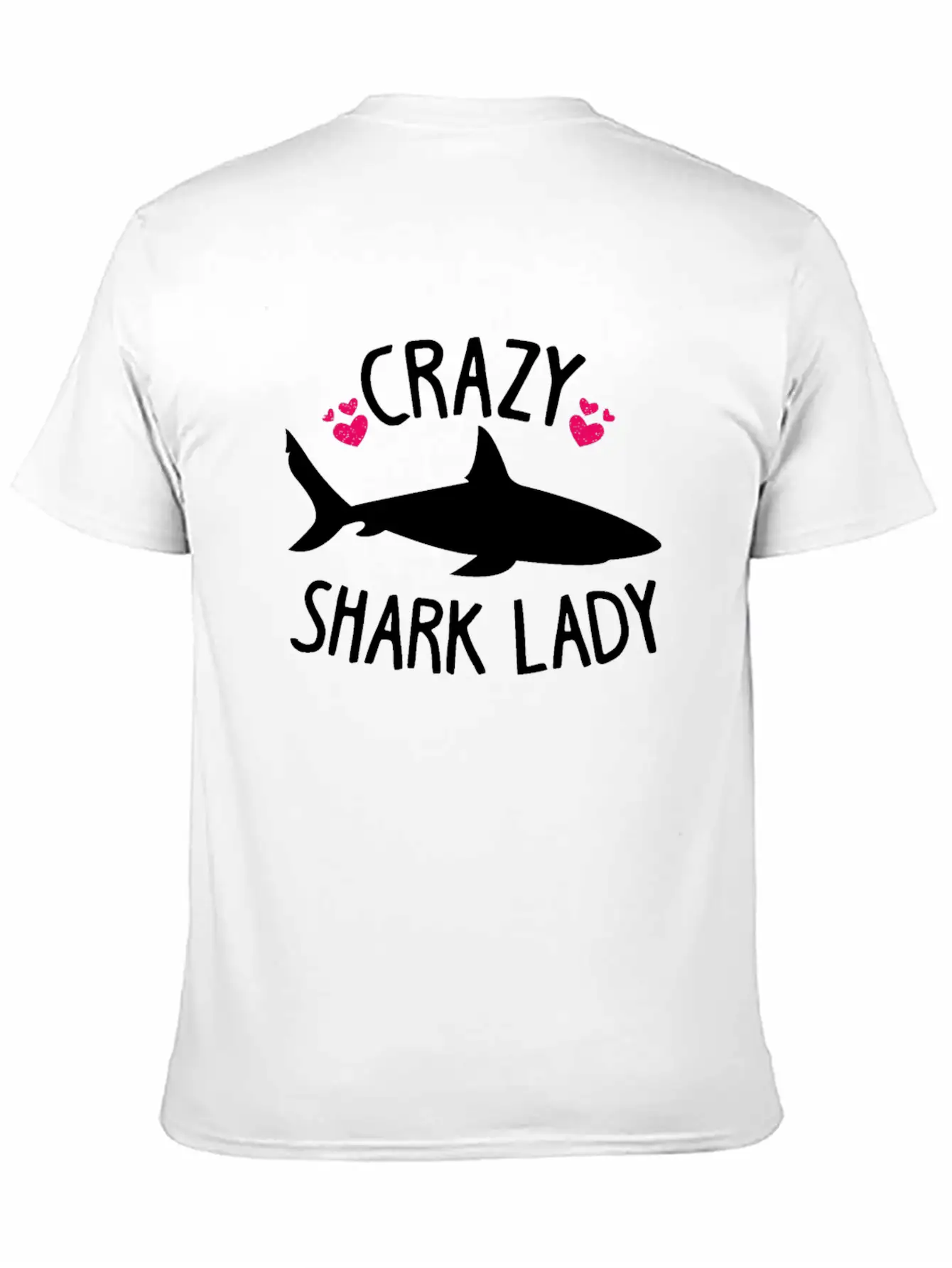 Shark Lady Week Of The Shark Wife Gift Timeless Short Sleeve Tee – Comfy And Minimalist Design