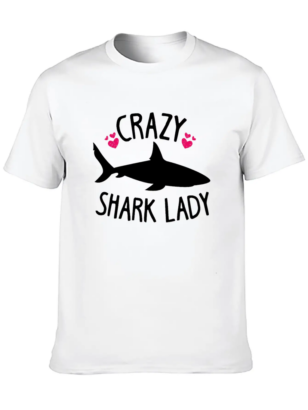 Shark Lady Week Of The Shark Wife Gift Timeless Short Sleeve Tee – Comfy And Minimalist Design
