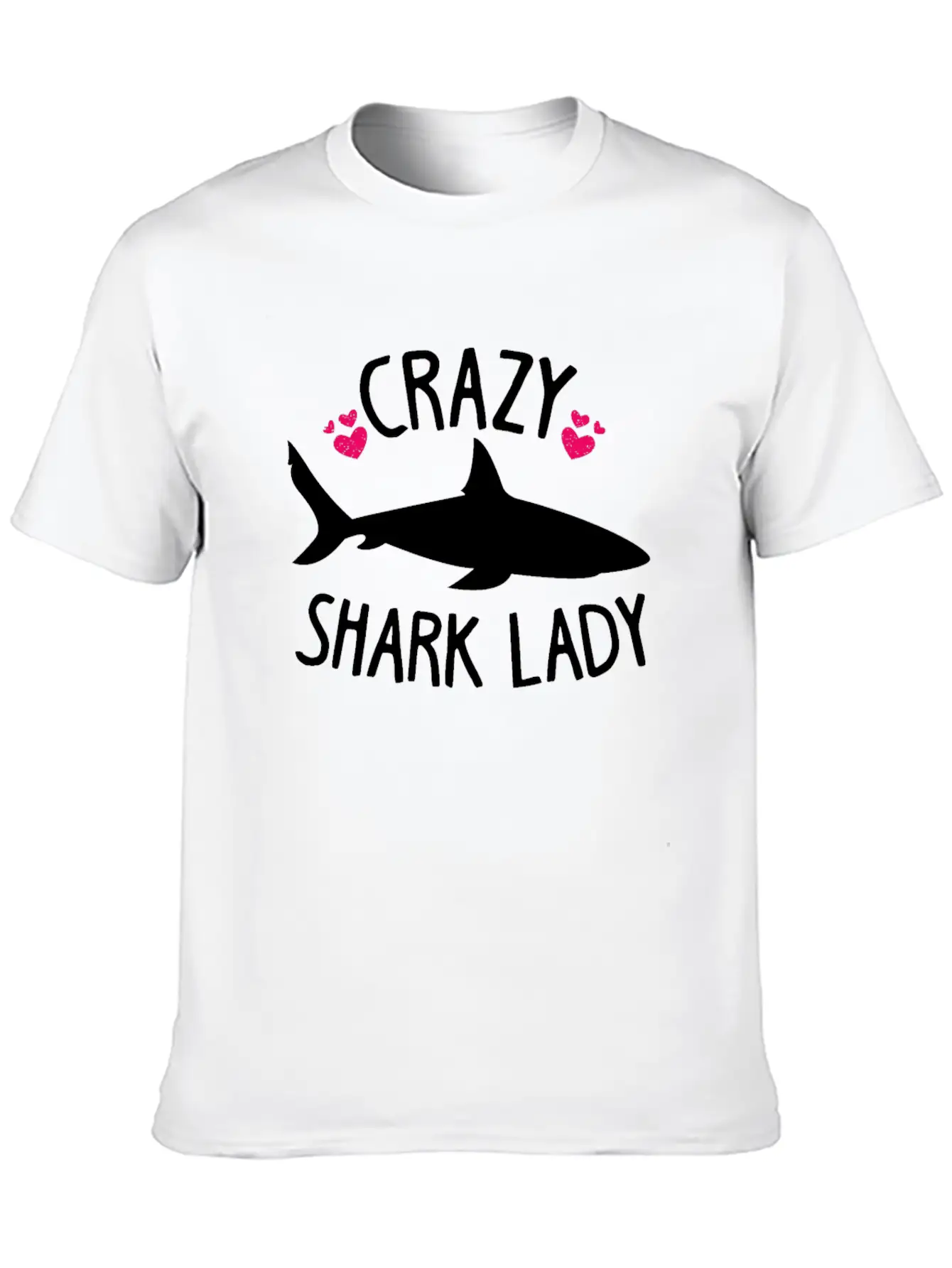 Shark Lady Week Of The Shark Wife Gift Timeless Short Sleeve Tee – Comfy And Minimalist Design