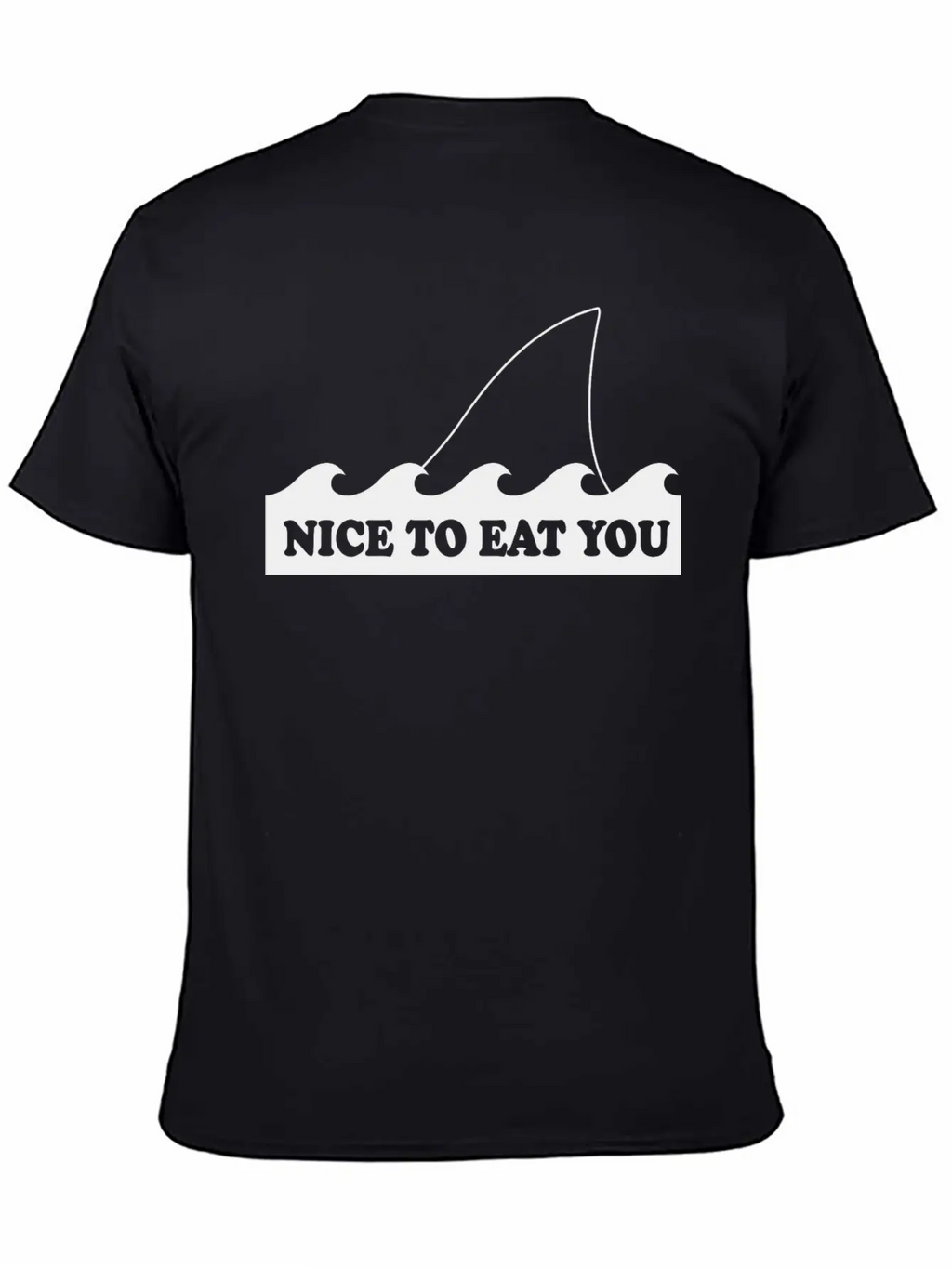Shark - Shark. Nice To Eat You Breathable Graphic T-Shirt – Perfect For Casual Days