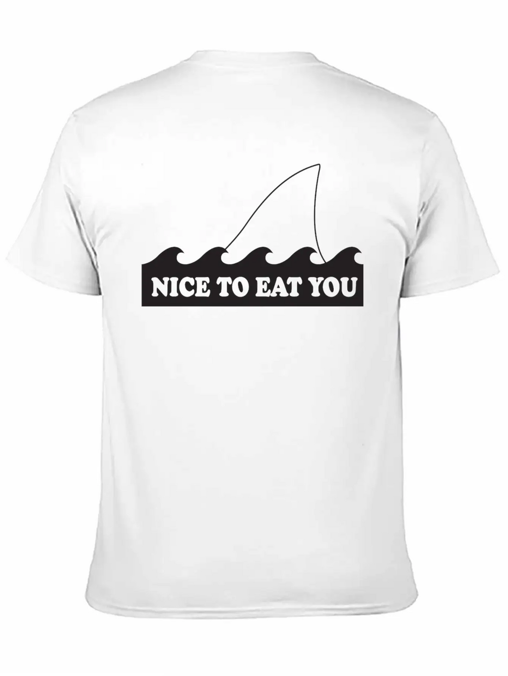 Shark - Shark. Nice To Eat You Breathable Graphic T-Shirt – Perfect For Casual Days