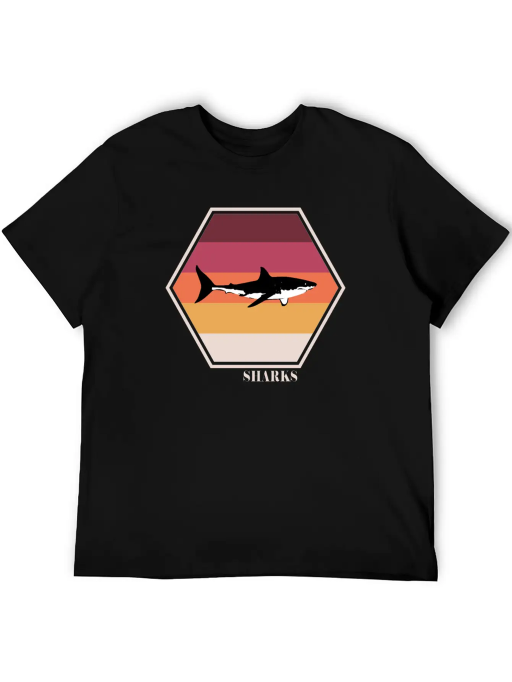 Shark Tee Breathable Soft Cotton T-Shirt – Timeless Casual Look