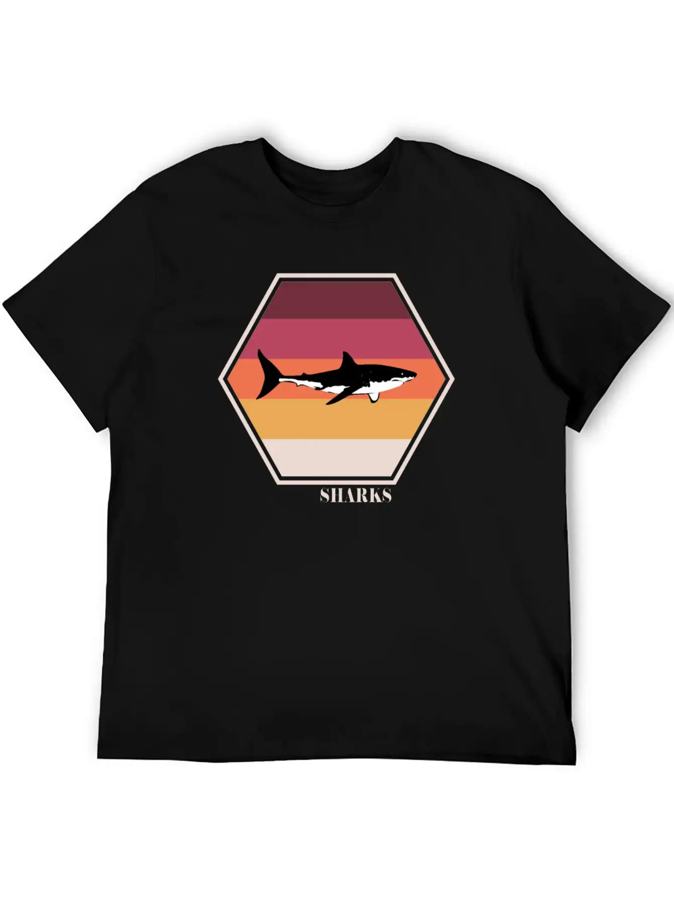 Shark Tee Breathable Soft Cotton T-Shirt – Timeless Casual Look