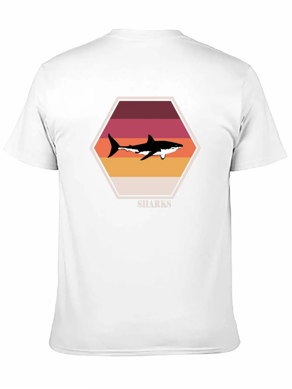 Shark Tee Breathable Soft Cotton T-Shirt – Timeless Casual Look