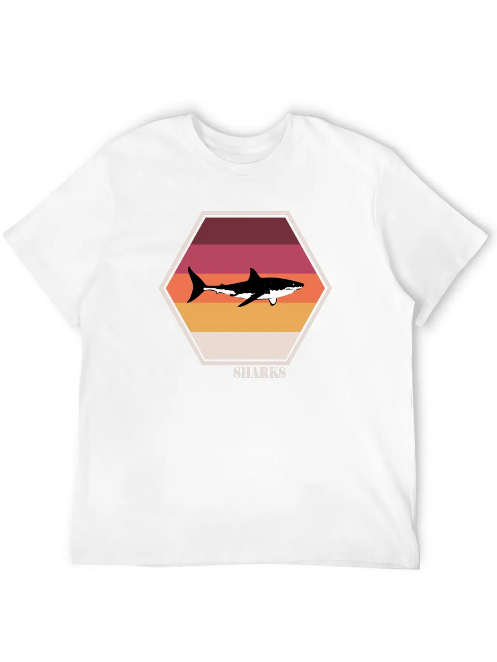 Shark Tee Breathable Soft Cotton T-Shirt – Timeless Casual Look