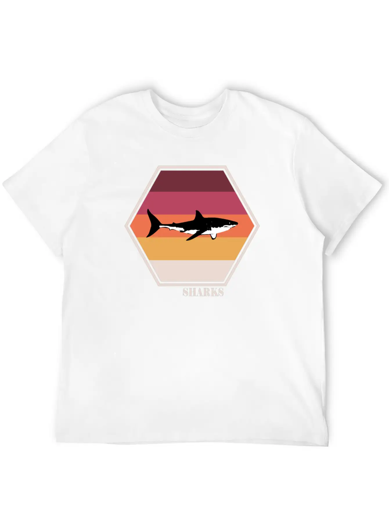 Shark Tee Breathable Soft Cotton T-Shirt – Timeless Casual Look