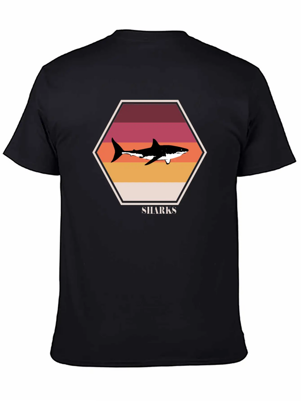 Shark Tee Breathable Soft Cotton T-Shirt – Timeless Casual Look