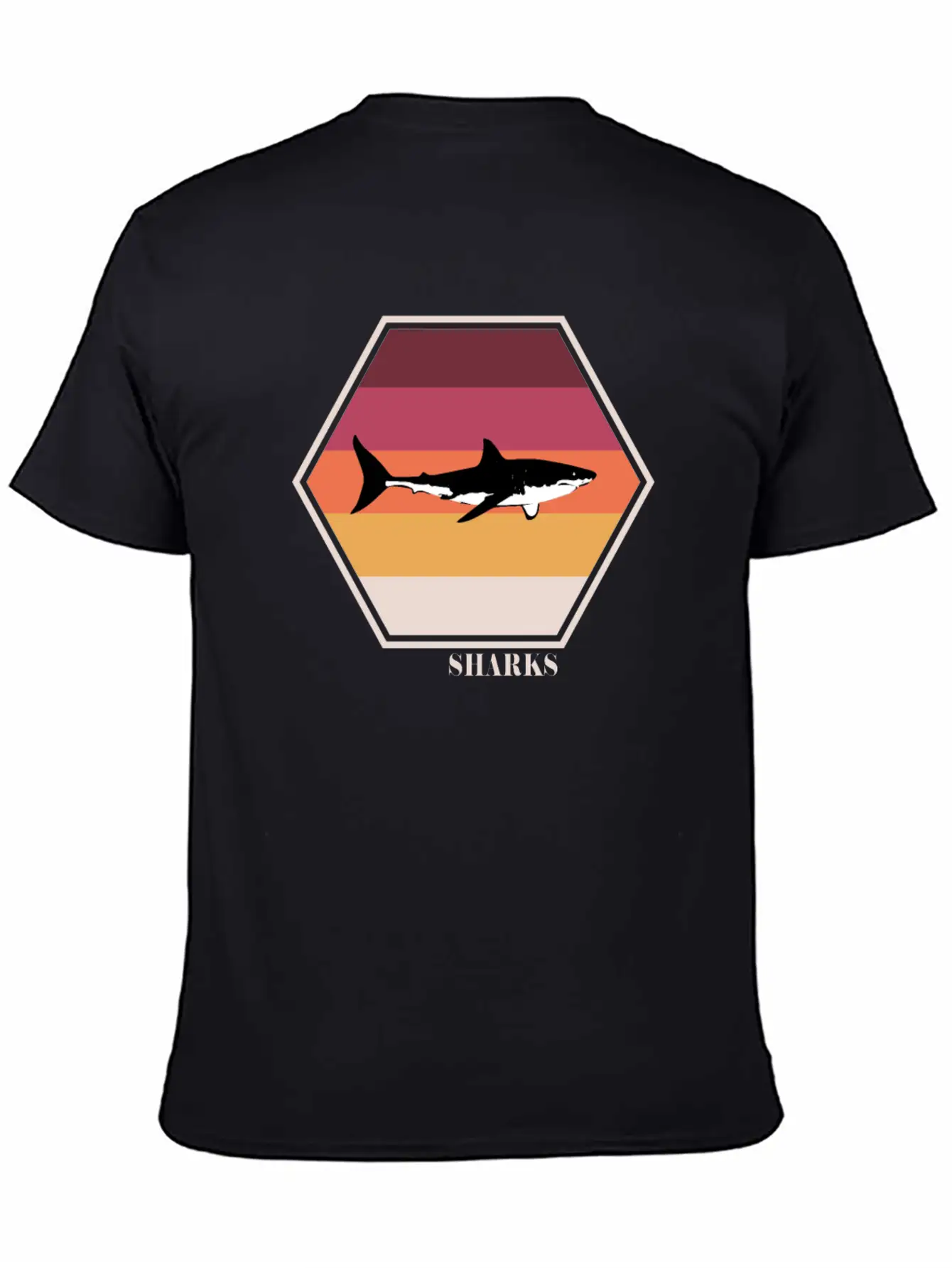 Shark Tee Breathable Soft Cotton T-Shirt – Timeless Casual Look