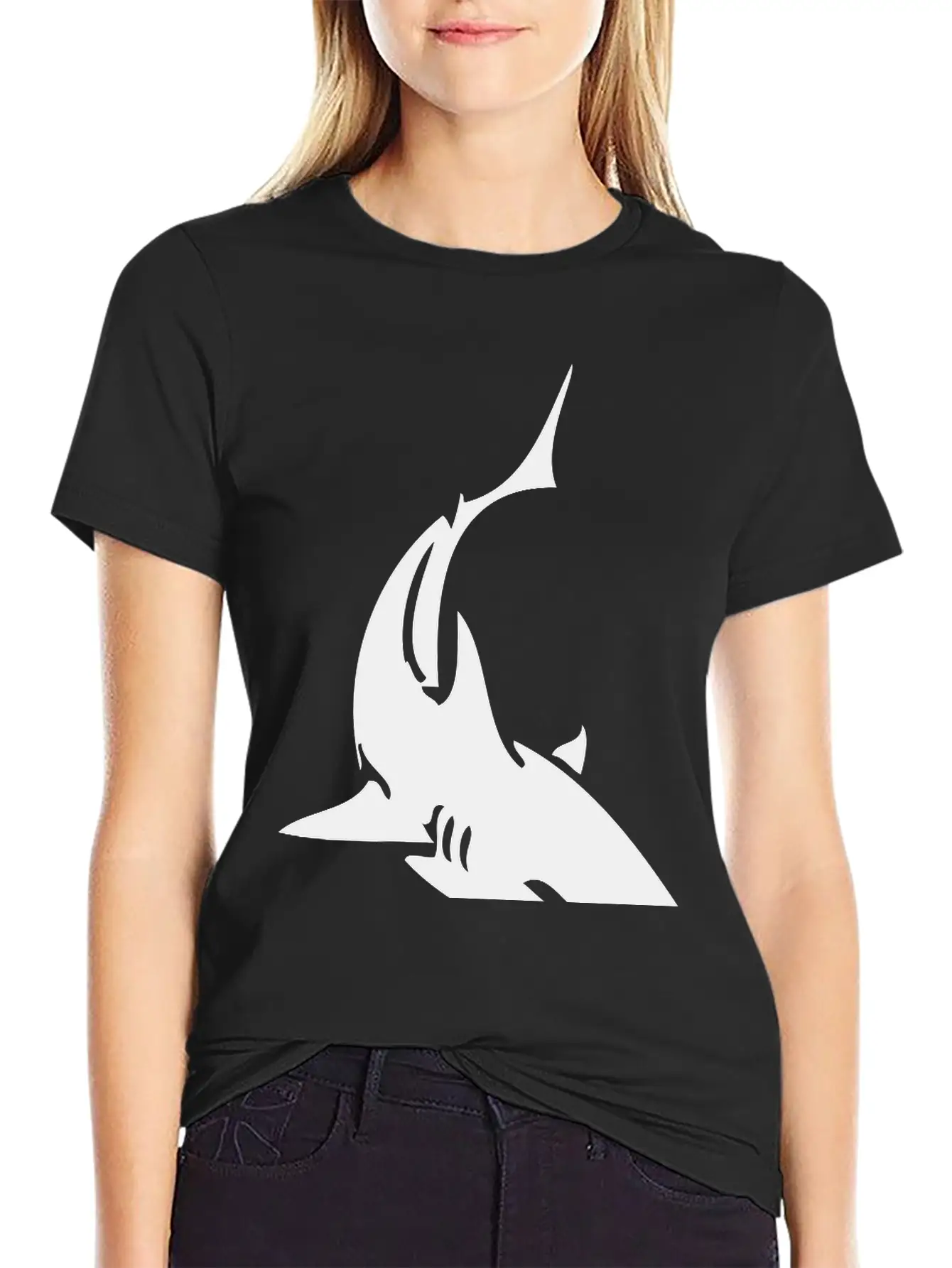 Shark Unisex Casual T-Shirt – Clean Design For Daily Comfort