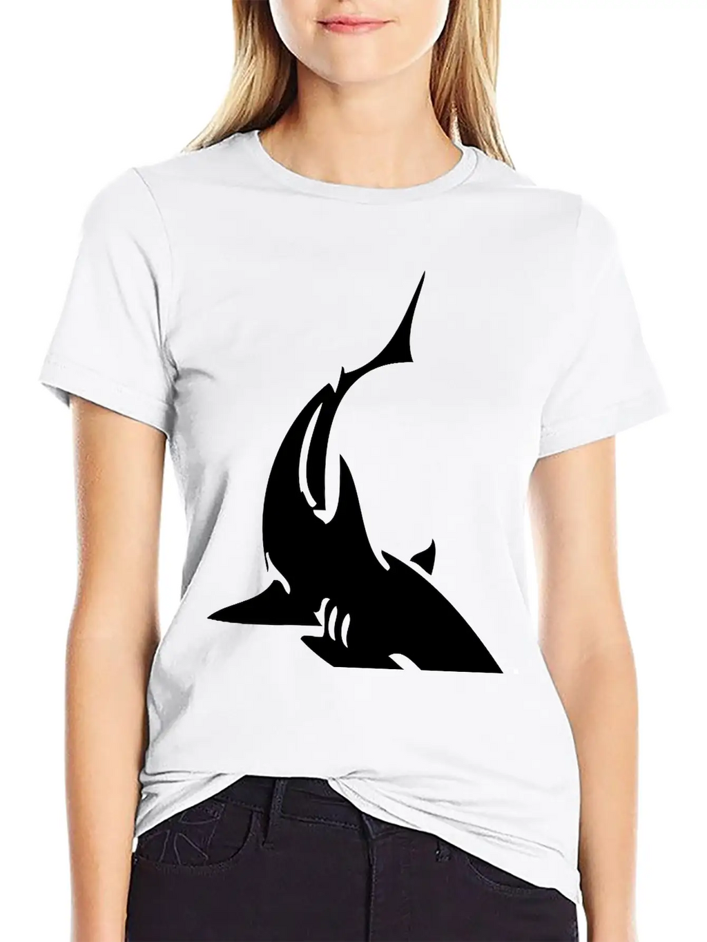 Shark Unisex Casual T-Shirt – Clean Design For Daily Comfort