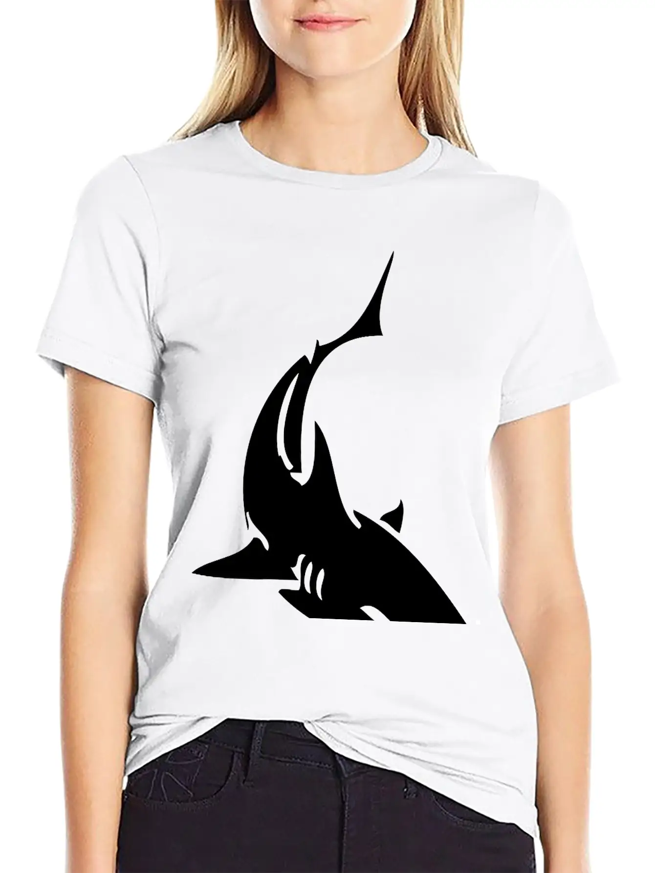 Shark Unisex Casual T-Shirt – Clean Design For Daily Comfort