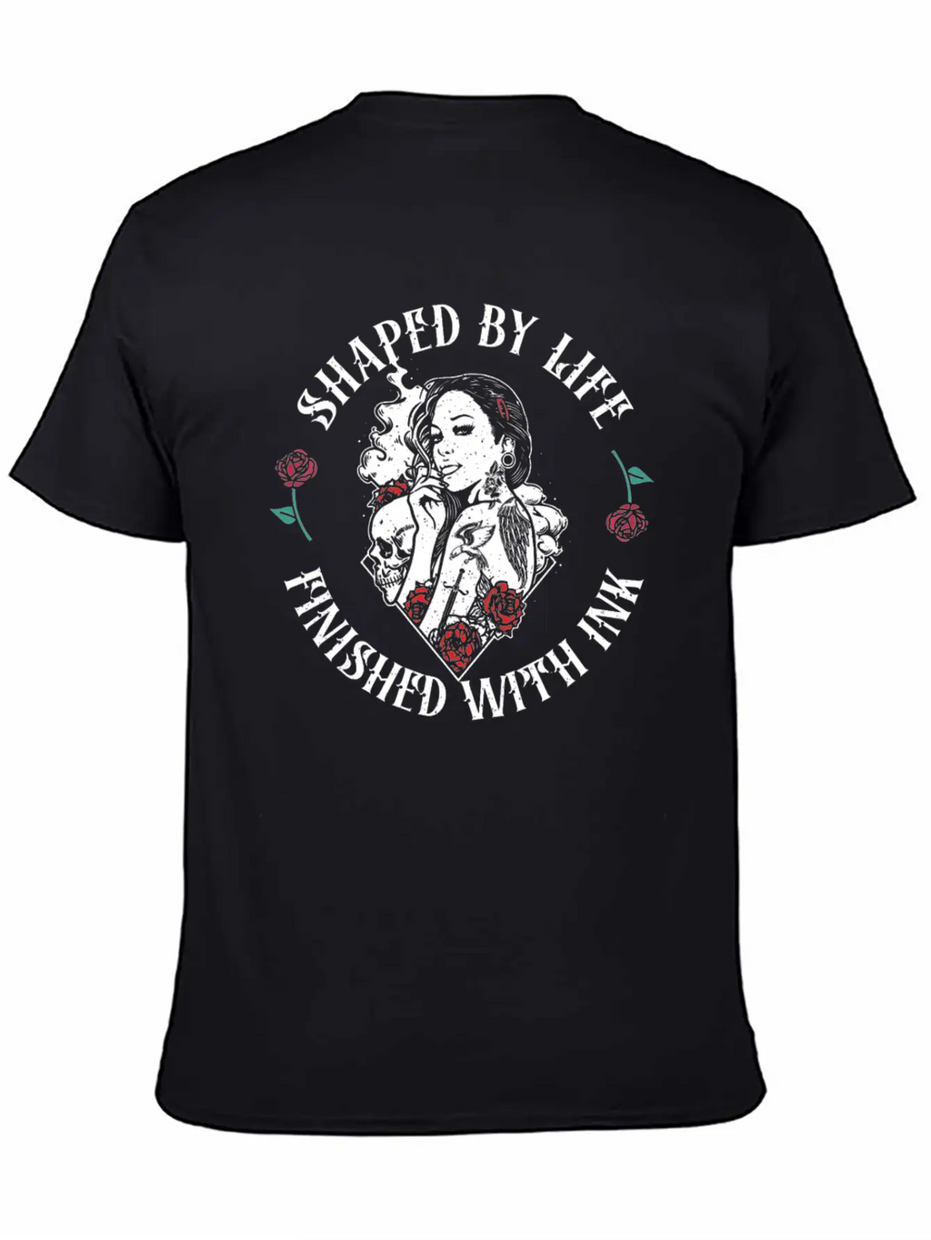 Sharped By Life - Finished With Ink Breathable Graphic T-Shirt – Perfect For Casual Days