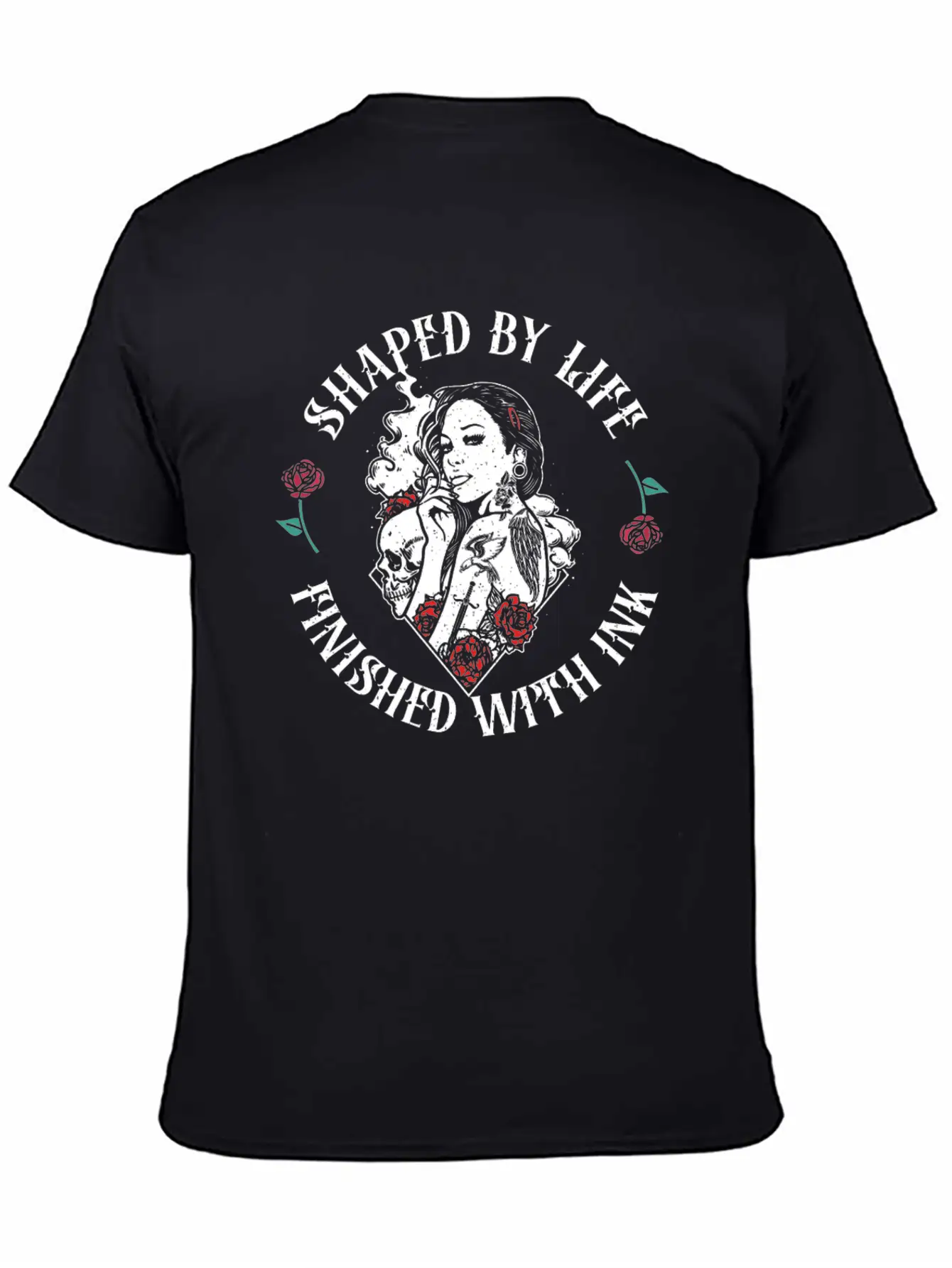 Sharped By Life - Finished With Ink Breathable Graphic T-Shirt – Perfect For Casual Days