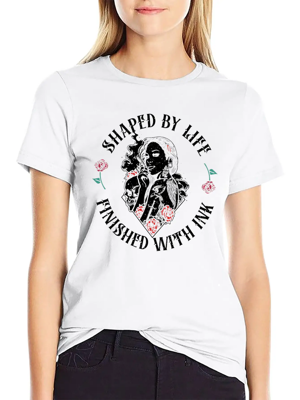 Sharped By Life - Finished With Ink Breathable Graphic T-Shirt – Perfect For Casual Days