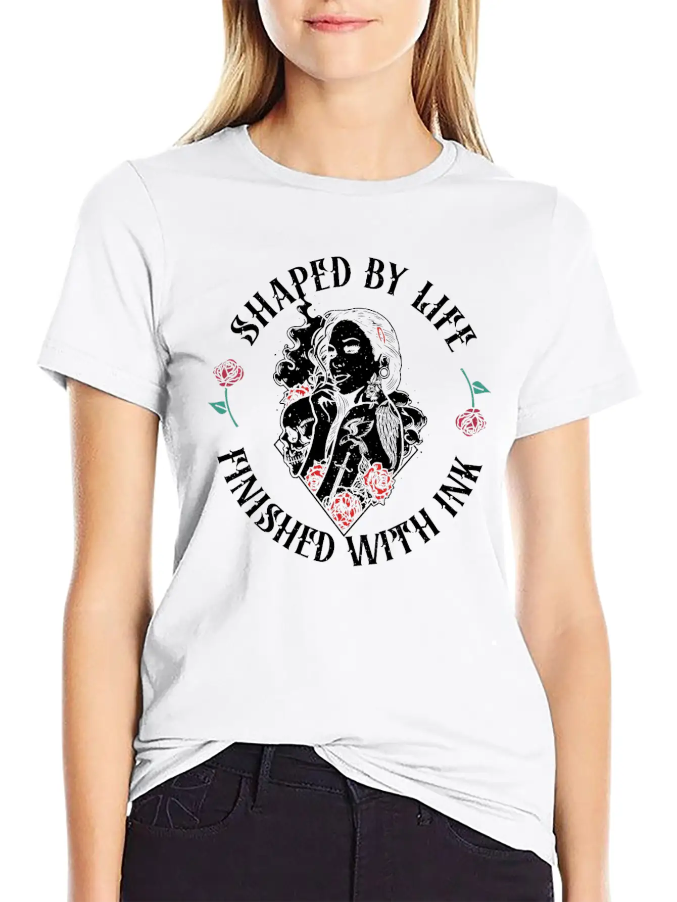 Sharped By Life - Finished With Ink Breathable Graphic T-Shirt – Perfect For Casual Days