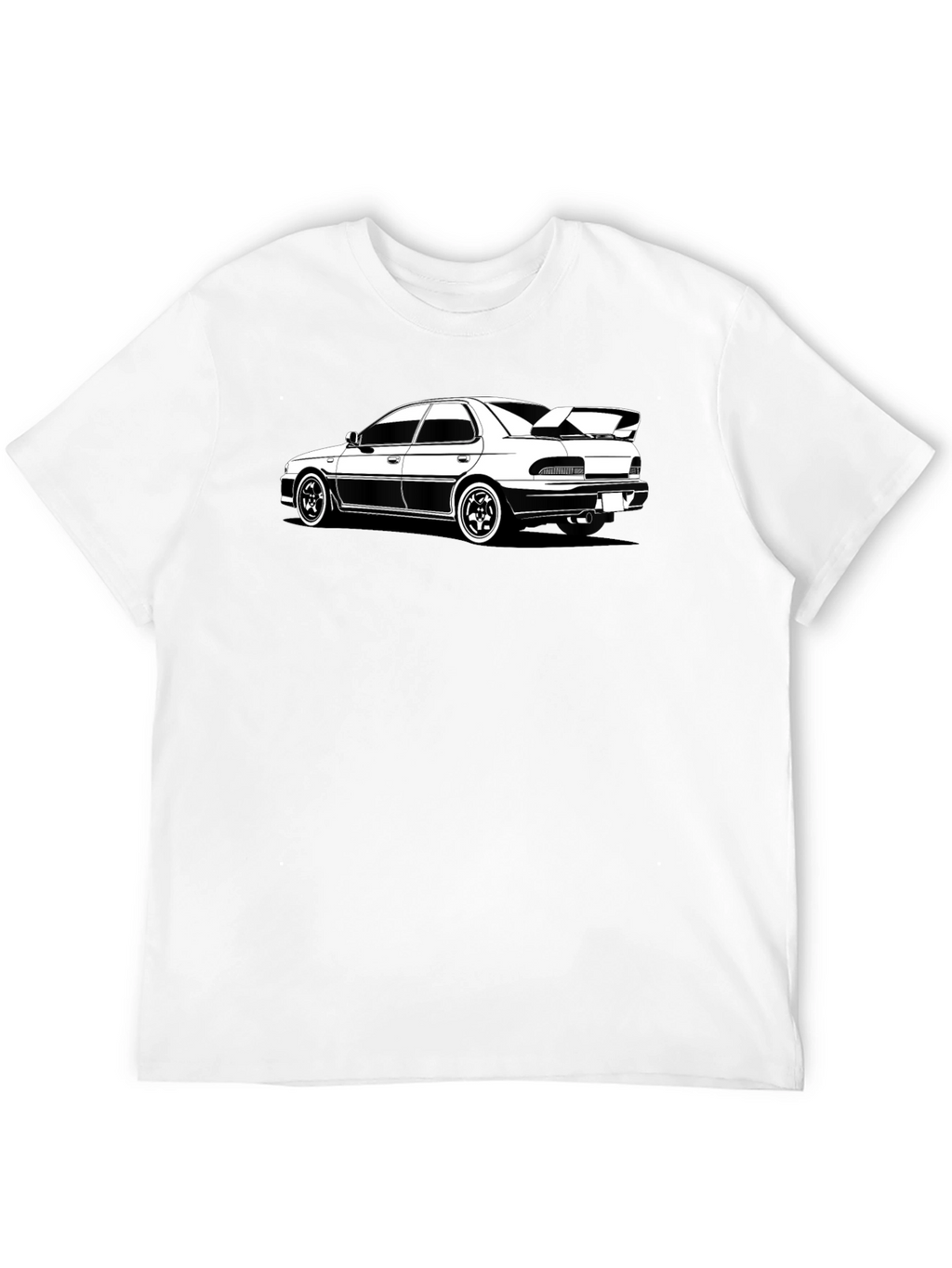 Car Graphic T-Shirt - Black
