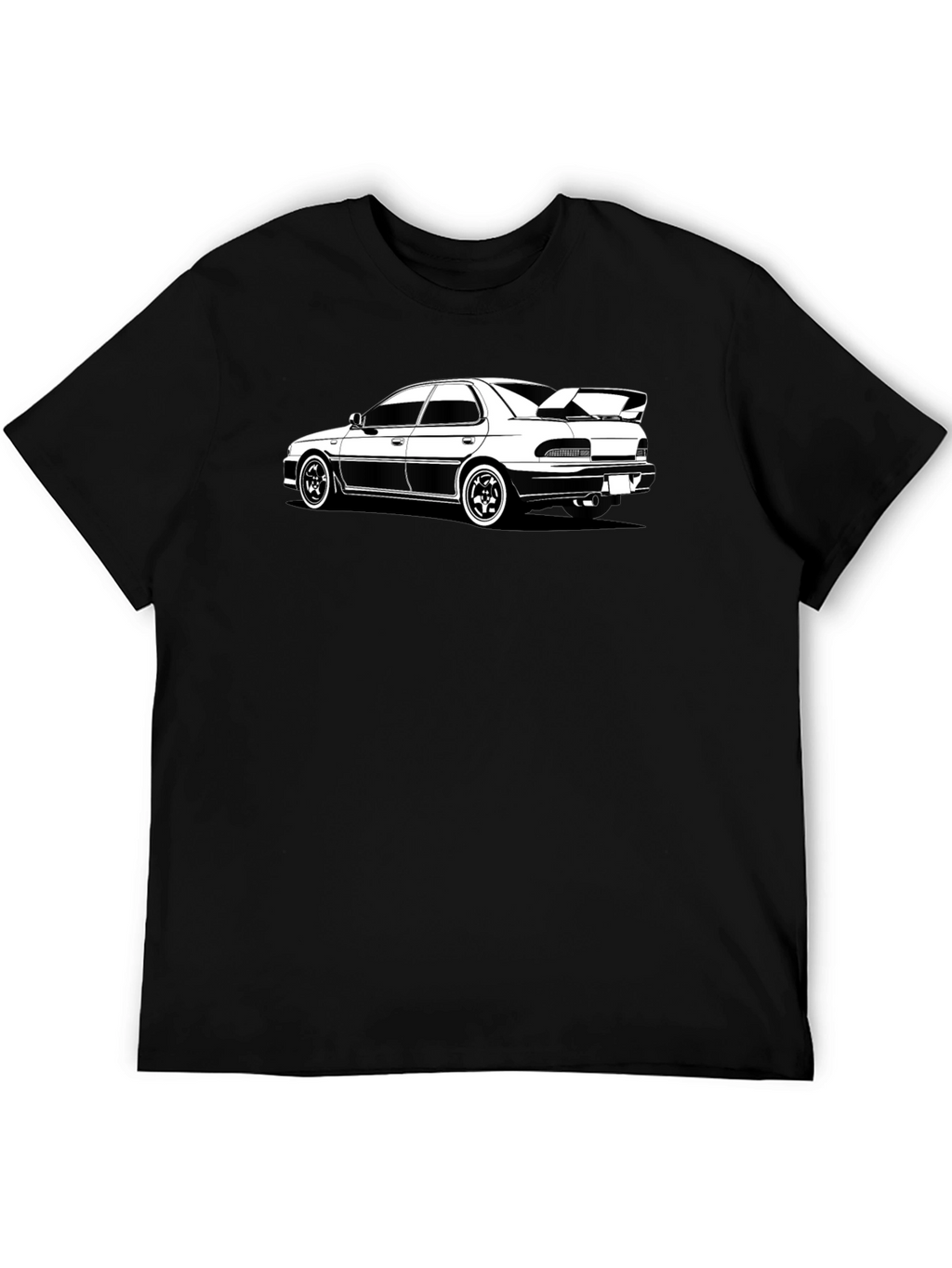 Car Graphic T-Shirt - Black
