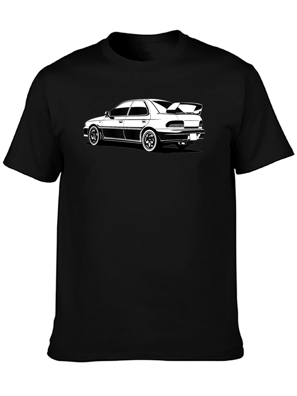 Car Graphic T-Shirt - Black