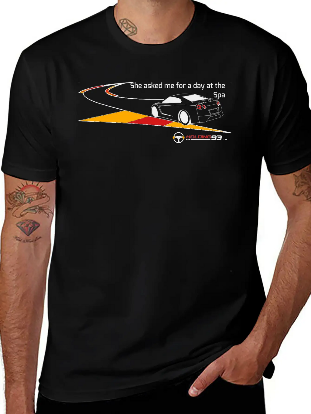 She Asked Me For A Day At The Spa Breathable Soft Cotton T-Shirt – Timeless Casual Look