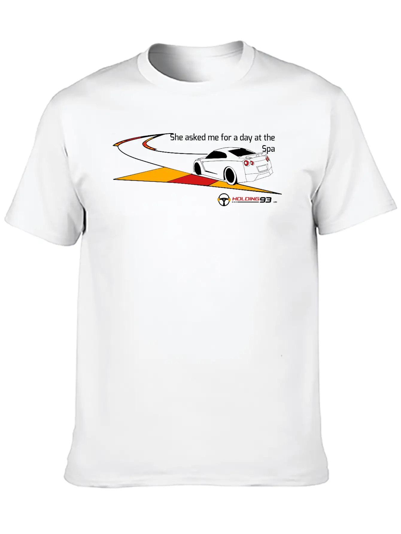 She Asked Me For A Day At The Spa Breathable Soft Cotton T-Shirt – Timeless Casual Look