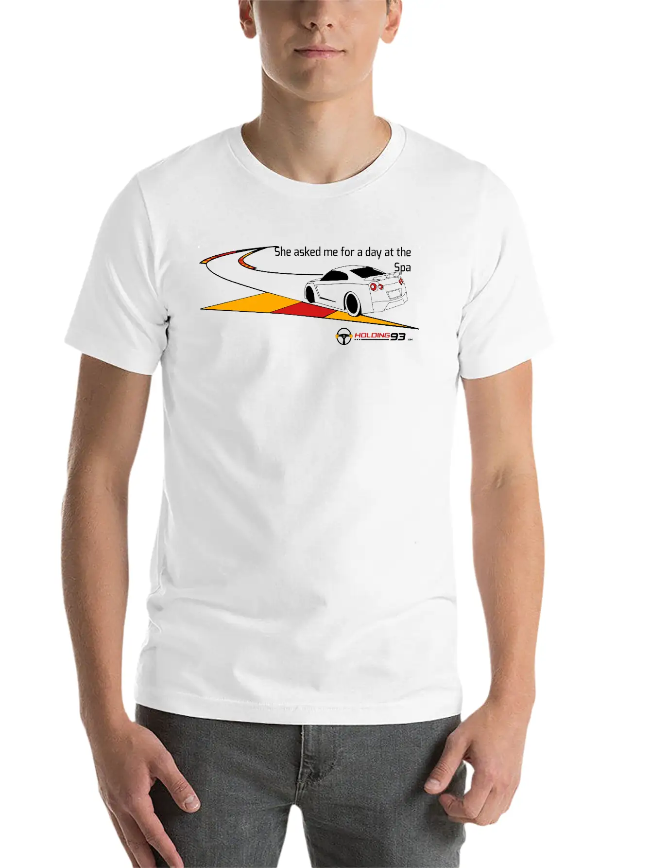 She Asked Me For A Day At The Spa Breathable Soft Cotton T-Shirt – Timeless Casual Look