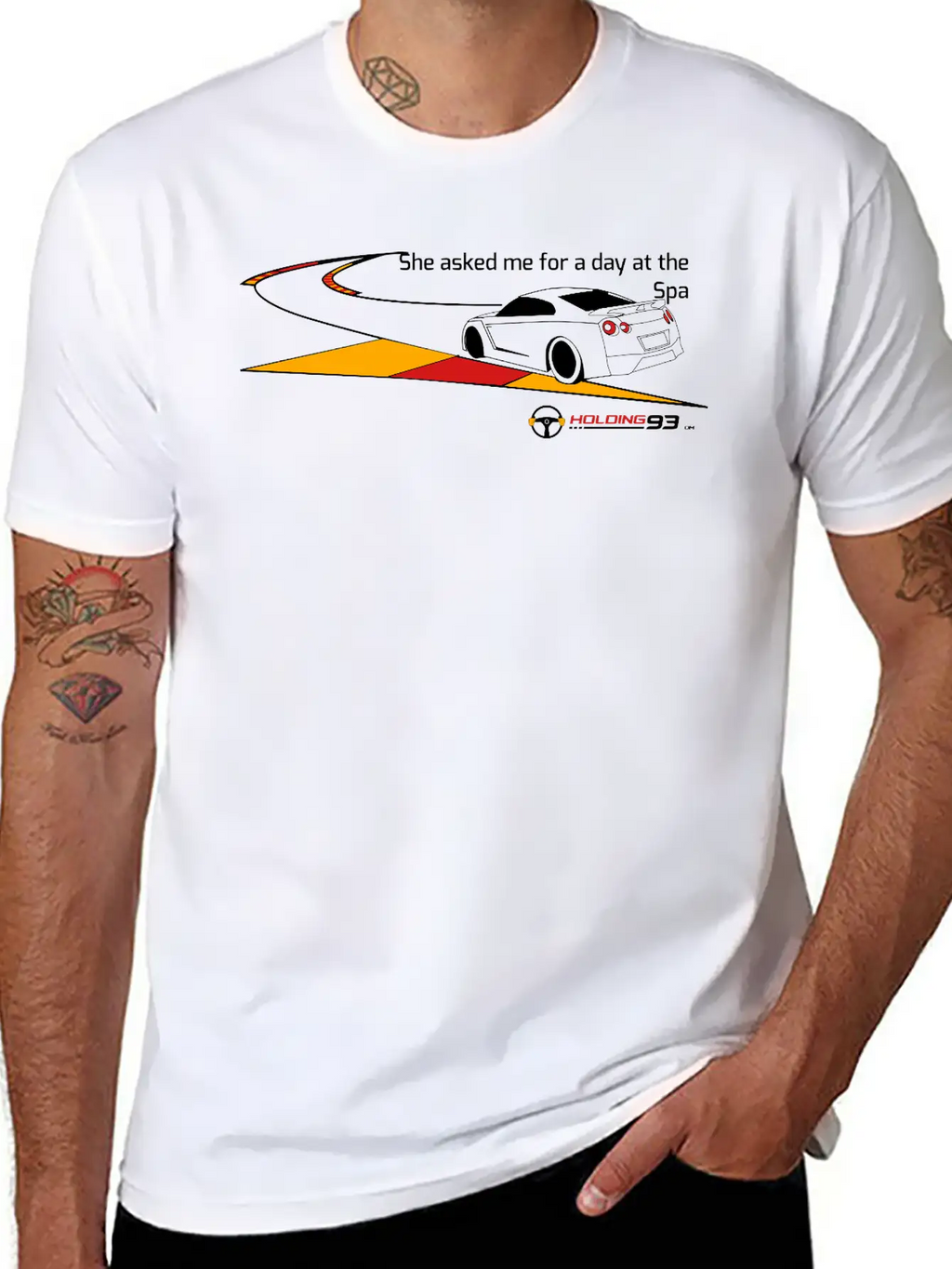 She Asked Me For A Day At The Spa Breathable Soft Cotton T-Shirt – Timeless Casual Look