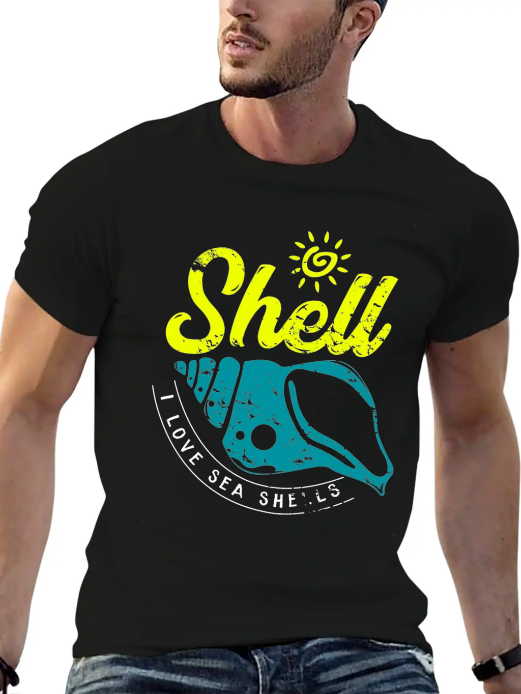 Shell I Love Sea Shells Christmas Gift Essential Cotton Tee For Daily Outfits – Unisex Style