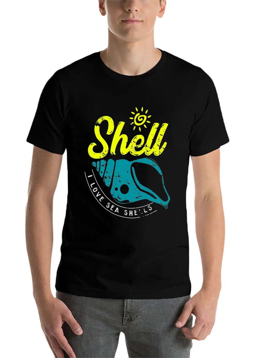 Shell I Love Sea Shells Christmas Gift Essential Cotton Tee For Daily Outfits – Unisex Style