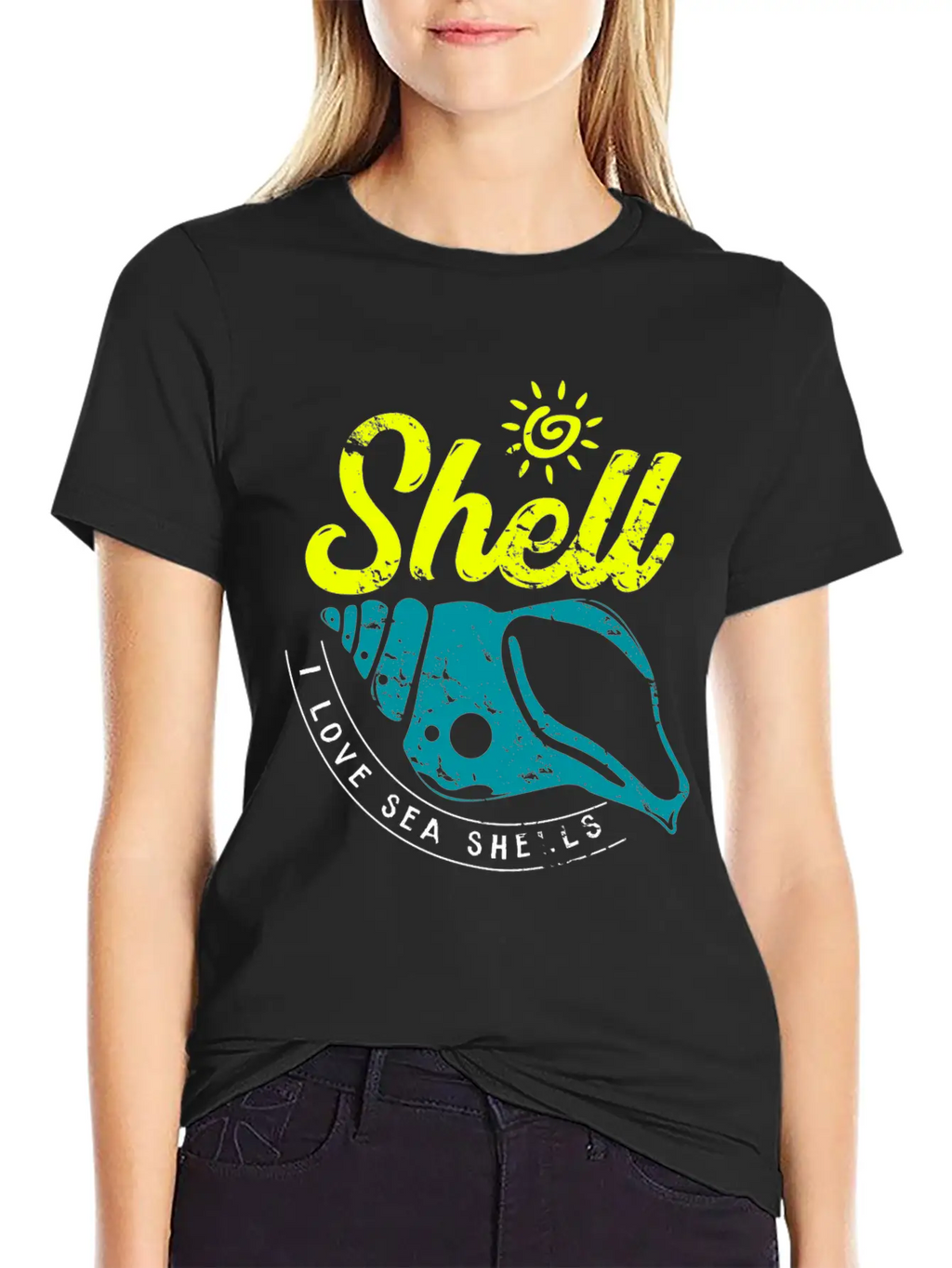 Shell I Love Sea Shells Christmas Gift Essential Cotton Tee For Daily Outfits – Unisex Style