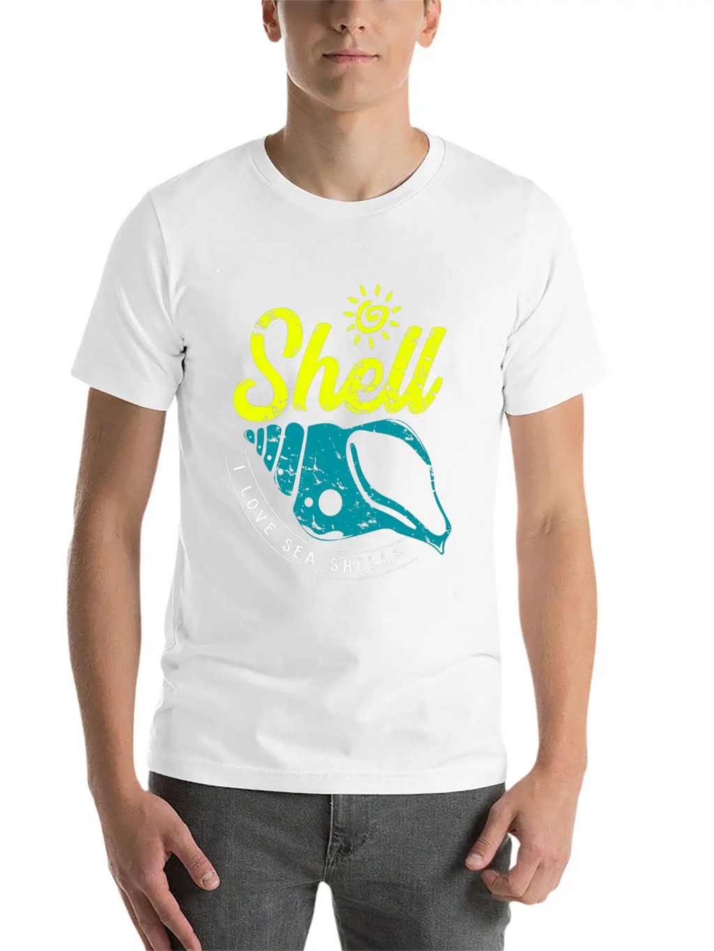 Shell I Love Sea Shells Christmas Gift Essential Cotton Tee For Daily Outfits – Unisex Style