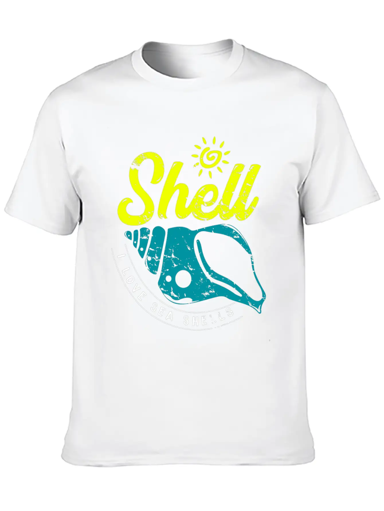 Shell I Love Sea Shells Christmas Gift Essential Cotton Tee For Daily Outfits – Unisex Style