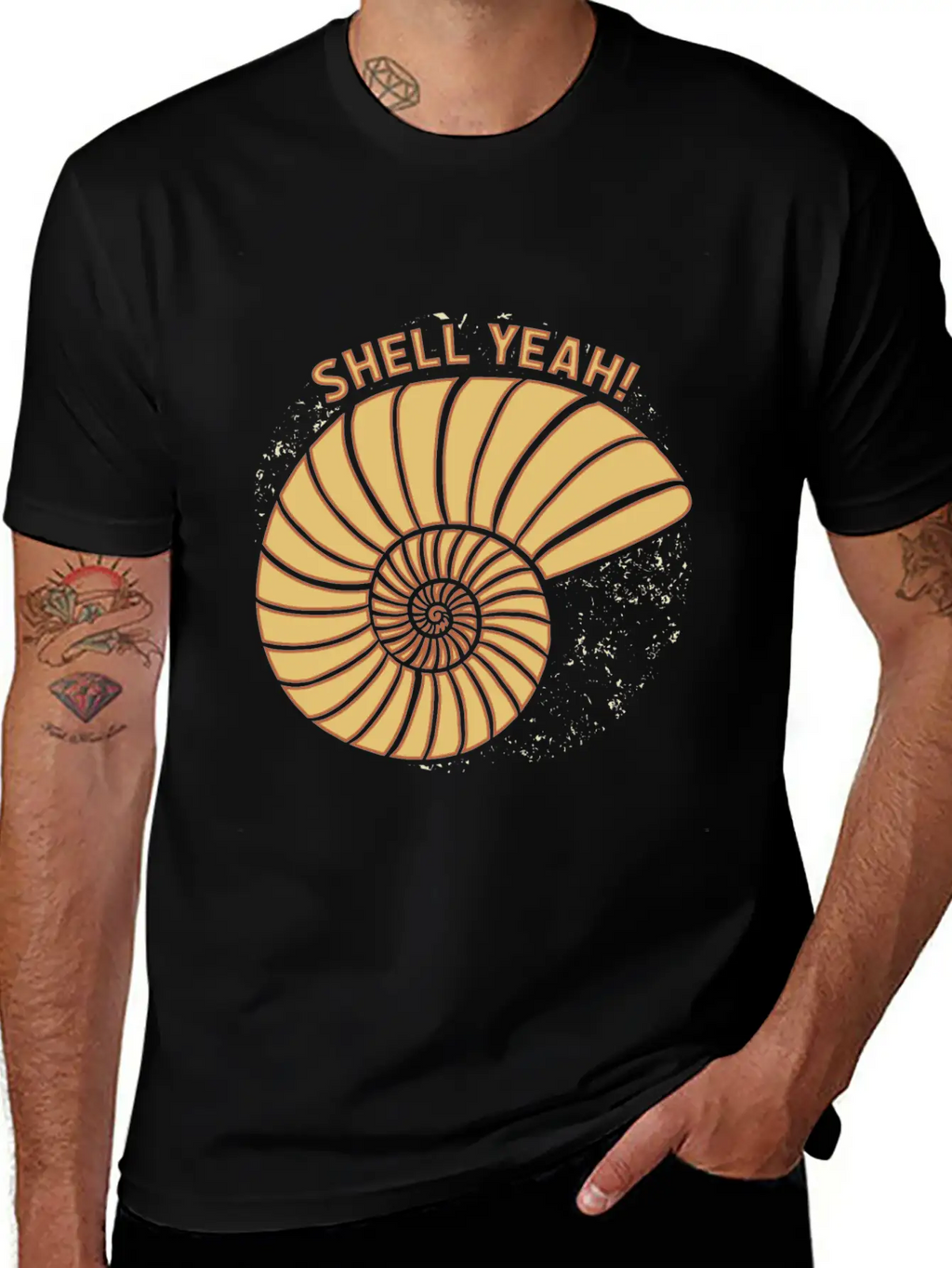 Shell Yeah Funny Quote Gift Idea Christmas Breathable Graphic T-Shirt – Perfect For Casual Days
